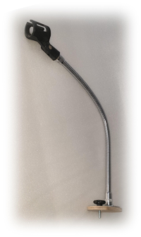 Gooseneck with Microphone Clip